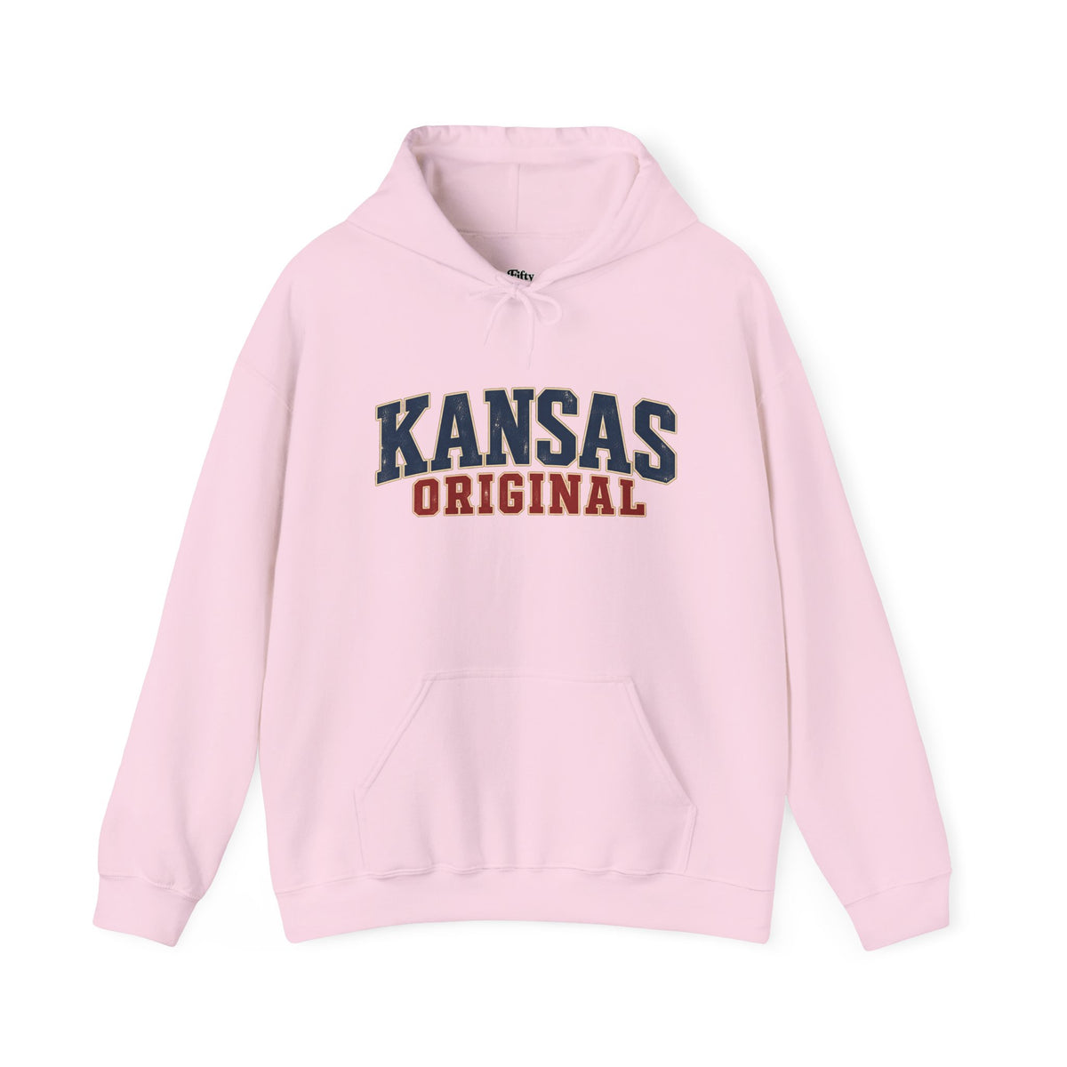 Kansas Original Unisex Hoodie State Name Graphic