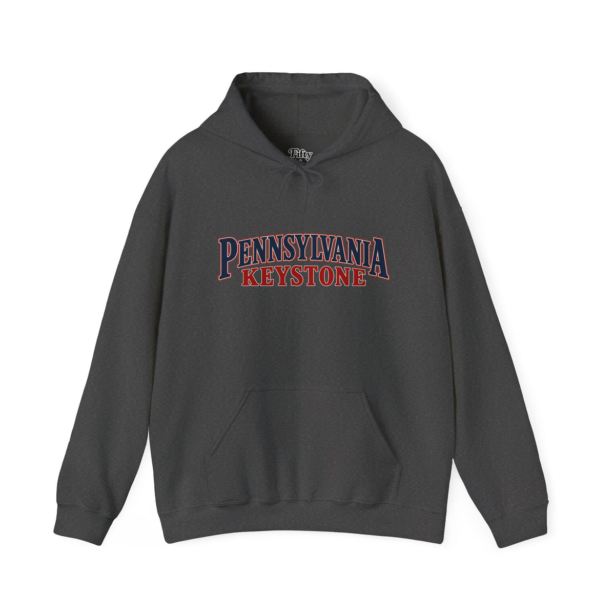 Pennsylvania Keystone Unisex Hoodie State Name Graphic