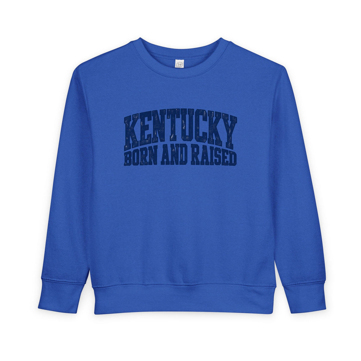 Kentucky Born and Raised Bold Athletic Unisex Toddler Sweatshirt