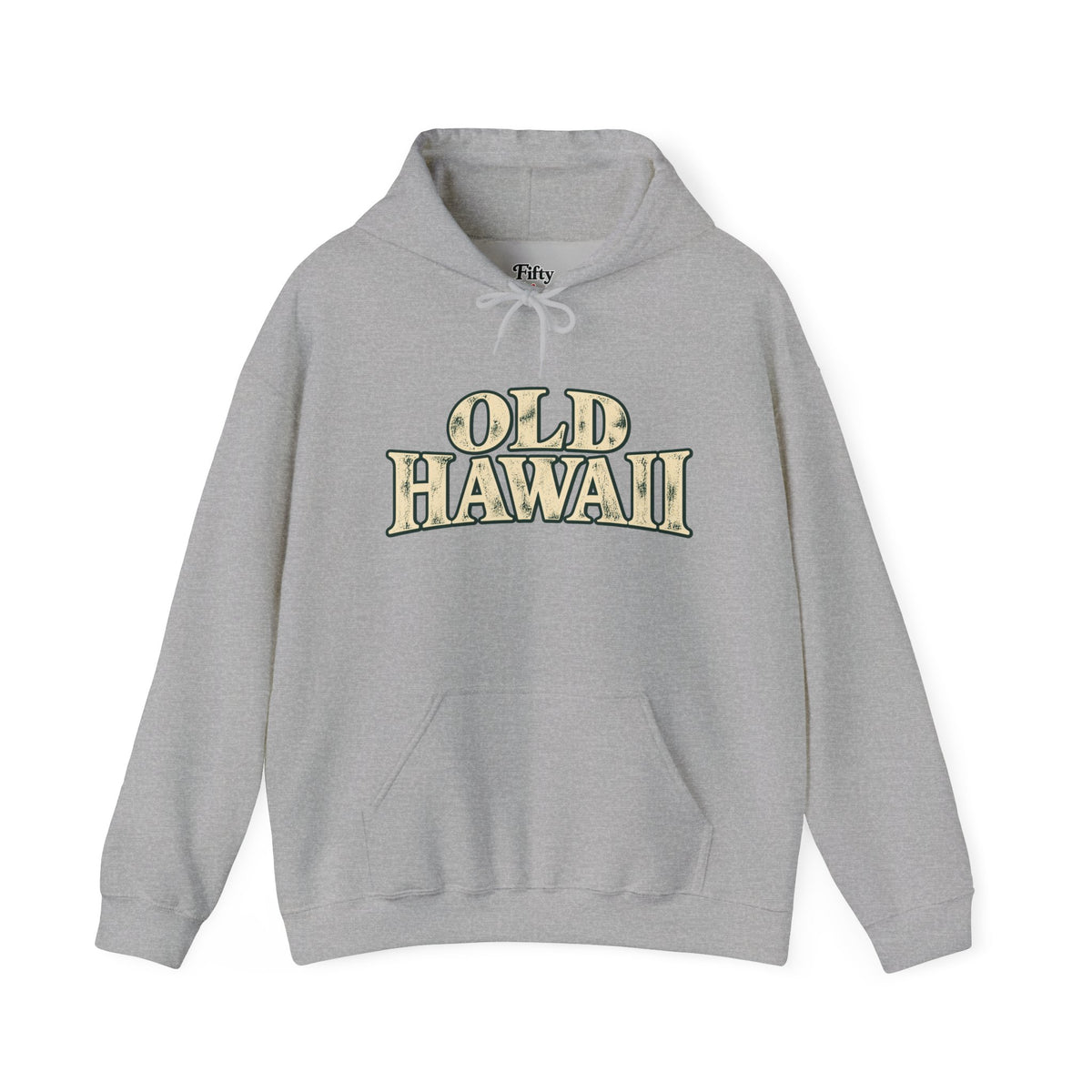 Old Hawaii Unisex Hoodie State Name Graphic