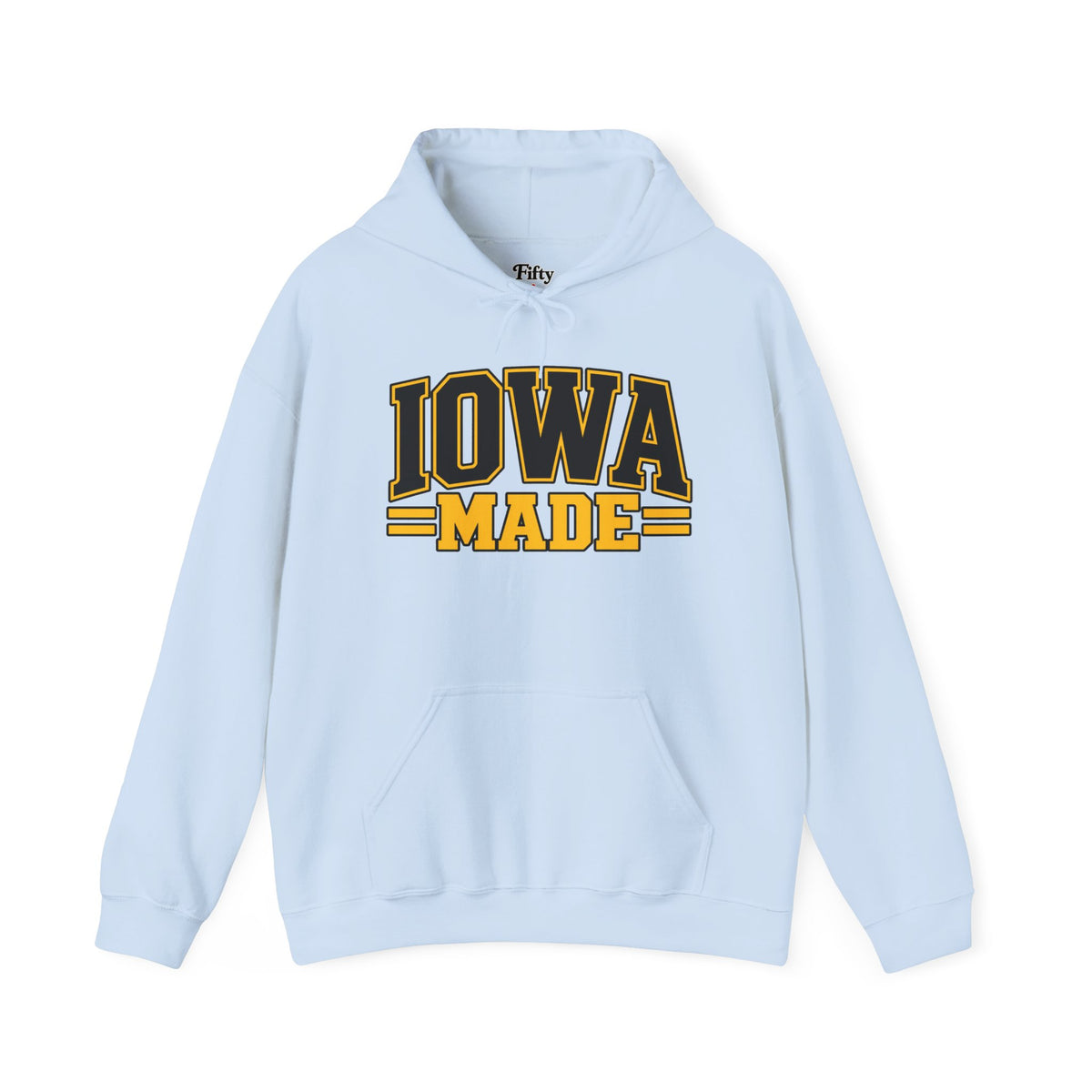 Iowa Made Unisex Hoodie State Name Graphic