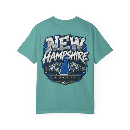 New Hampshire Mountain Club Unisex Comfort Color 1717 Streetwear Graphic Tee