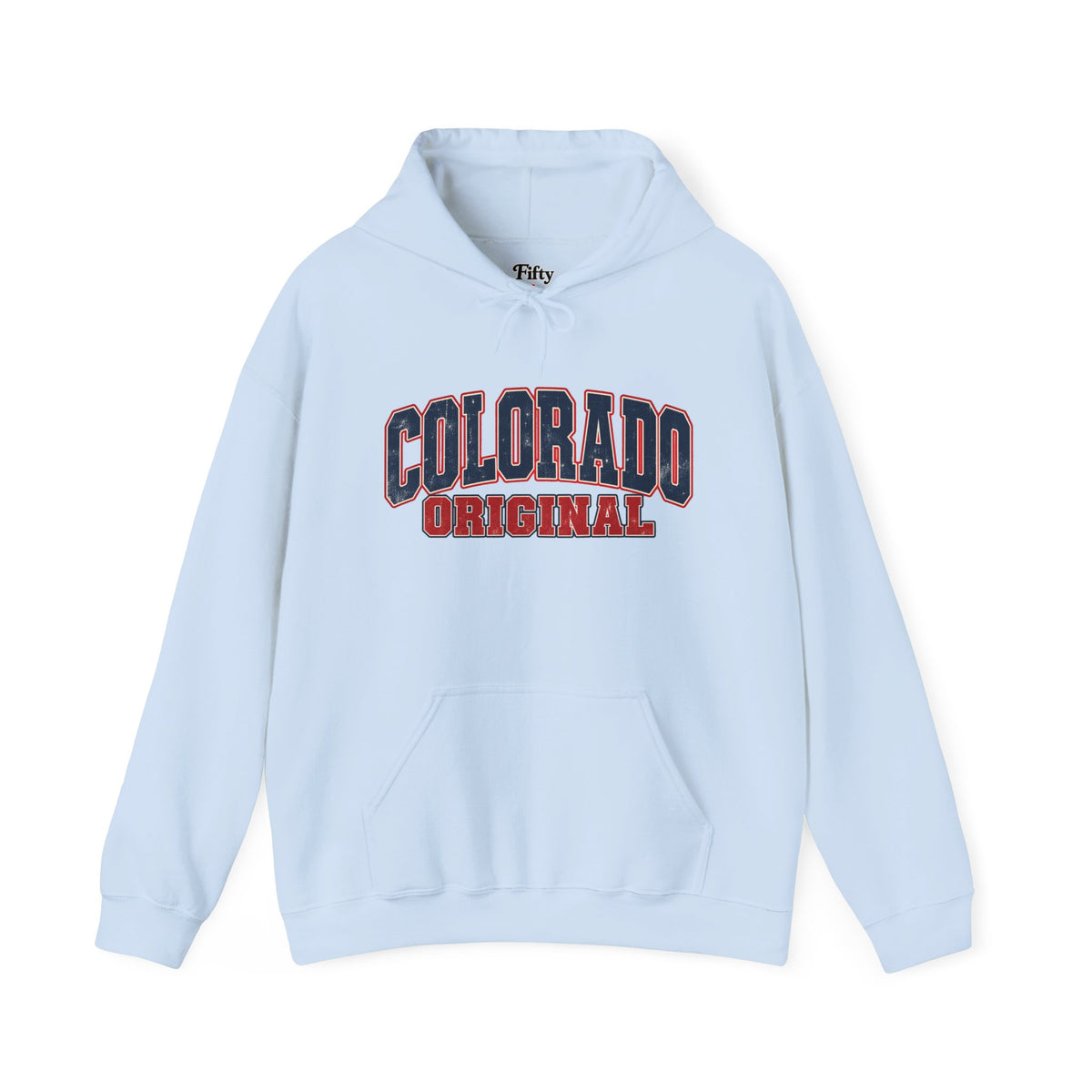 Colorado Original Unisex Hoodie State Name Graphic