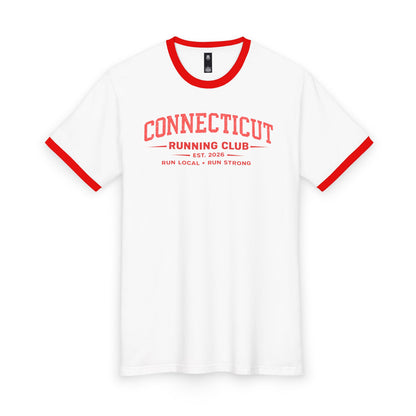Connecticut Running Club 2026 All State Men's Staple Ringer Tee