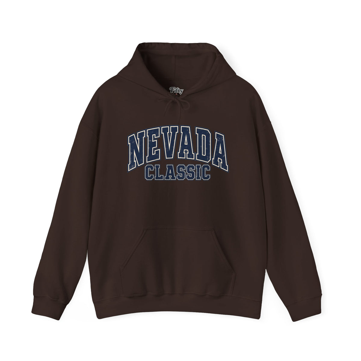 Nevada Classic Unisex Hoodie State Name Graphic