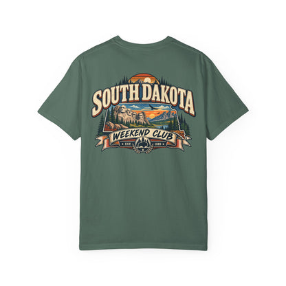 South Dakota Weekend Club Unisex Comfort Color 1717 Streetwear Graphic Tee