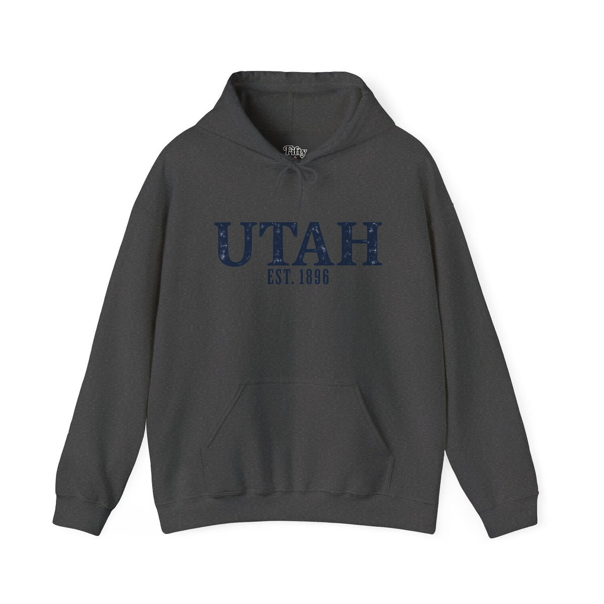 Utah Est. 1896 Unisex Hoodie State Name Graphic