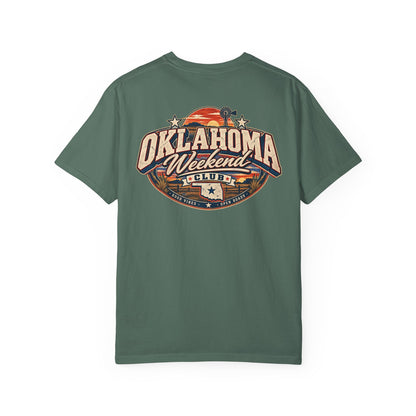 Oklahoma Weekend Club Unisex Comfort Color 1717 Streetwear Graphic Tee