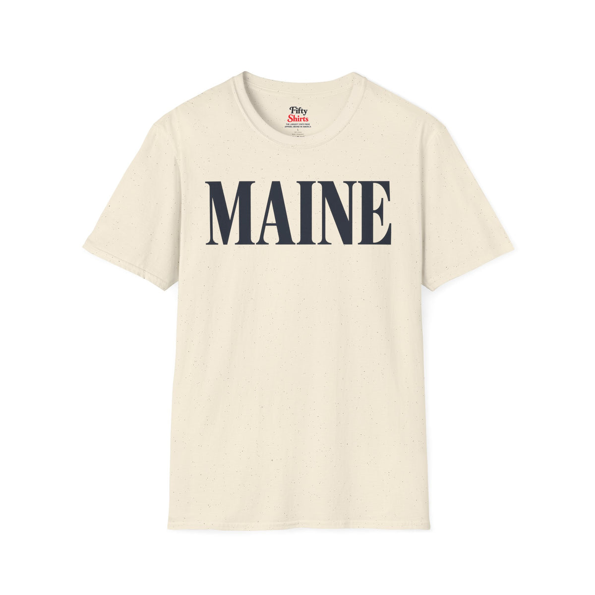 Maine Unisex Softstyle T Shirt State Name Graphic Tee