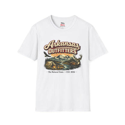 Arkansas Outfitters Unisex Softstyle T Shirt State Pride Graphic Tee Collections FS03