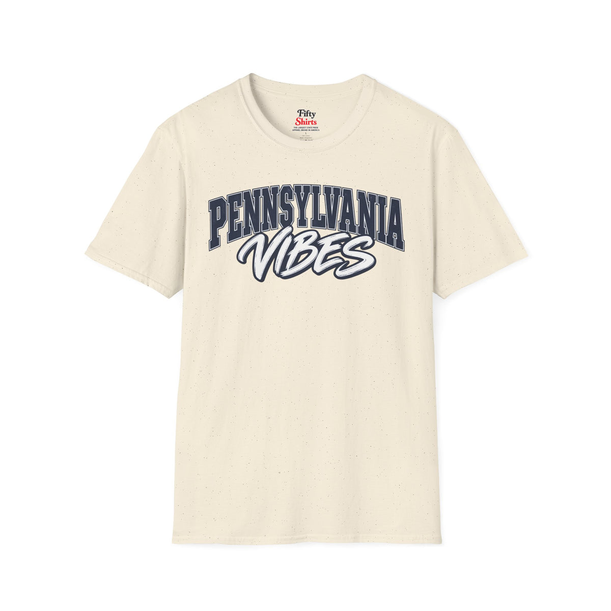 Pennsylvania Vibes Unisex Softstyle T Shirt State Name Graphic Tee