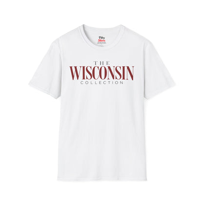The Wisconsin Collection Unisex Softstyle T Shirt State Name Graphic Tee