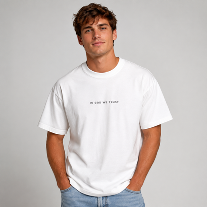 Kansas All State In God We Trust Unisex Max Heavyweight Short Sleeve