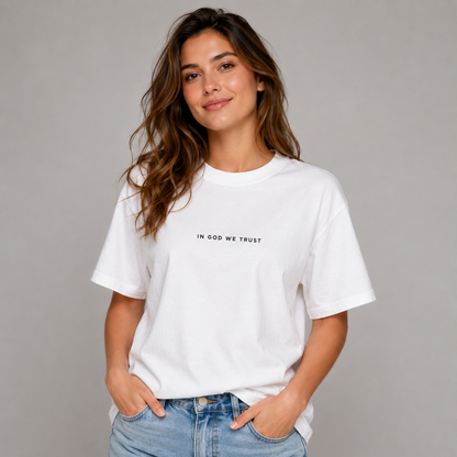 Kansas All State In God We Trust Unisex Max Heavyweight Short Sleeve