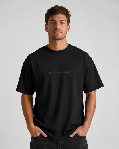 Wyoming All State In God We Trust Unisex Max Heavyweight Short Sleeve