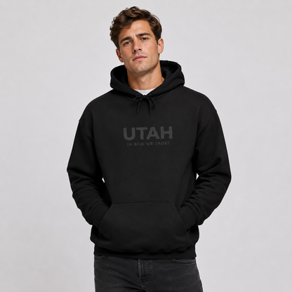 Utah All State In God We Trust Unisex Hooded Sweatshirt