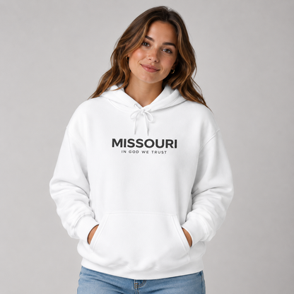 Missouri All State In God We Trust Unisex Hooded Sweatshirt