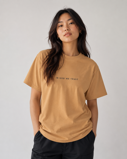 Oregon All State In God We Trust Unisex Max Heavyweight Short Sleeve