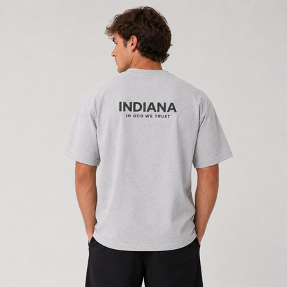 Indiana All State In God We Trust Unisex Max Heavyweight Short Sleeve
