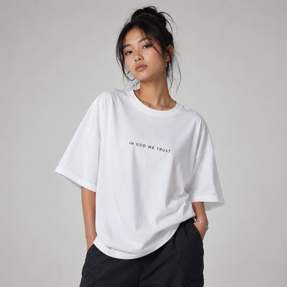 Missouri All State In God We Trust Unisex Casual Oversized Boxy Tee