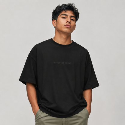 Georgia All State In God We Trust Unisex Casual Oversized Boxy Tee