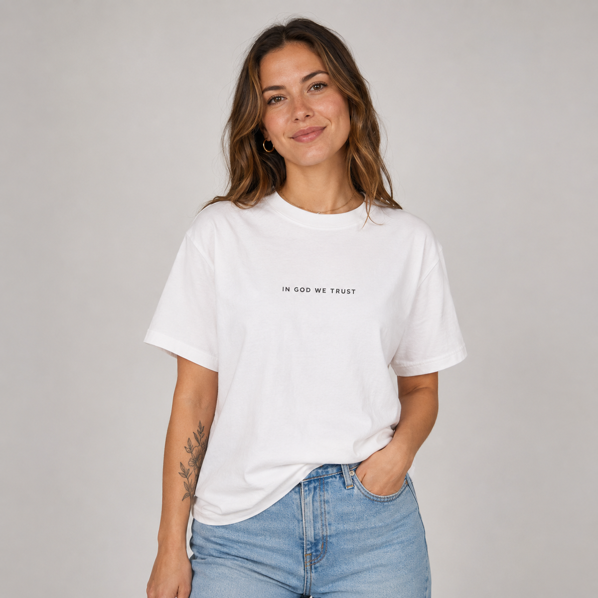 Tennessee All State In God We Trust Unisex Max Heavyweight Short Sleeve