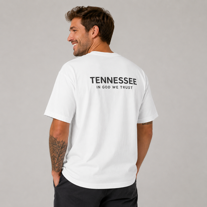 Tennessee All State In God We Trust Unisex Max Heavyweight Short Sleeve