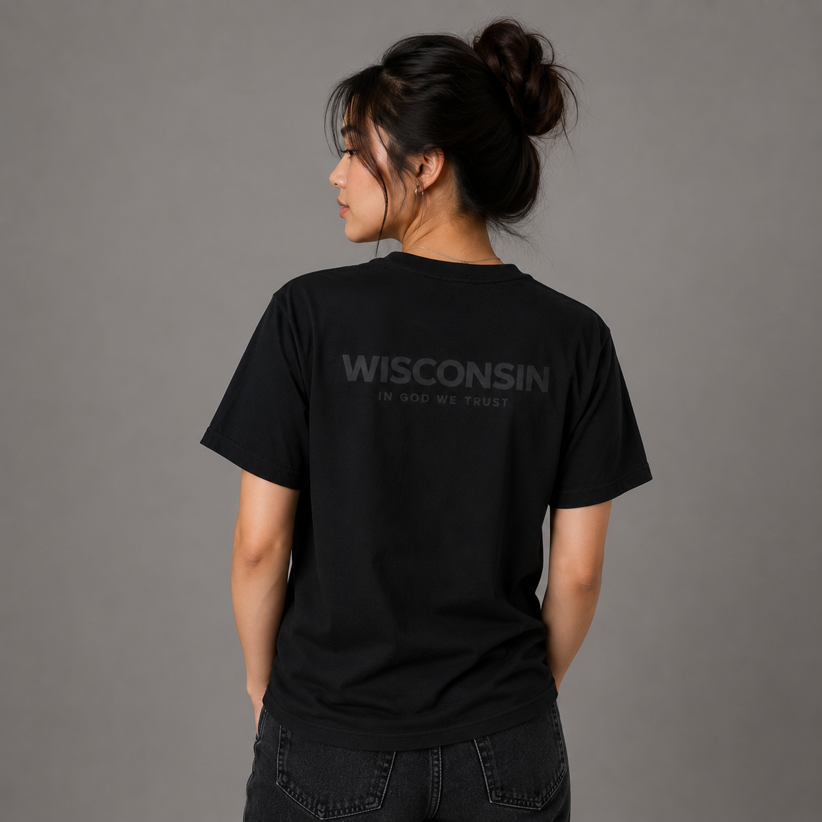 Wisconsin All State In God We Trust Unisex Everyday Tee