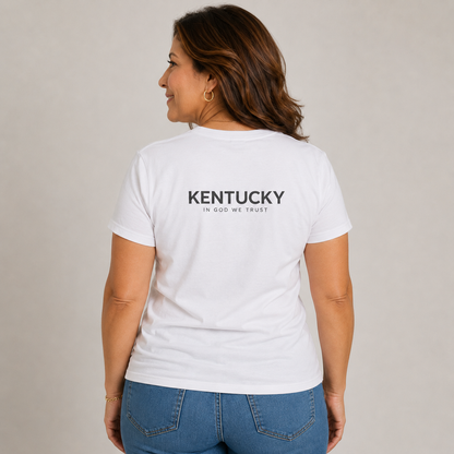 Kentucky All State In God We Trust Unisex Everyday Tee