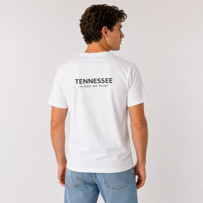 Tennessee All State In God We Trust Unisex Everyday Tee