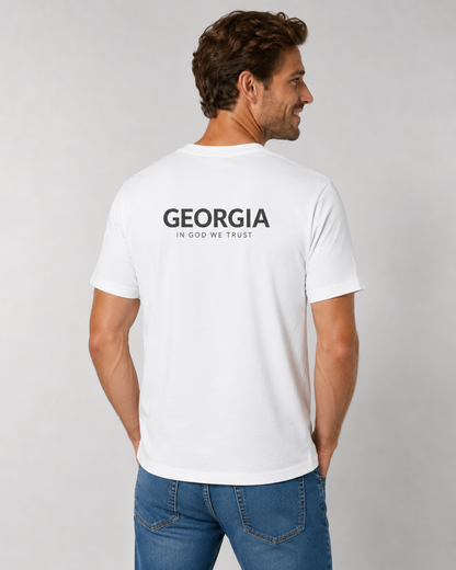Georgia All State In God We Trust Unisex Everyday Tee