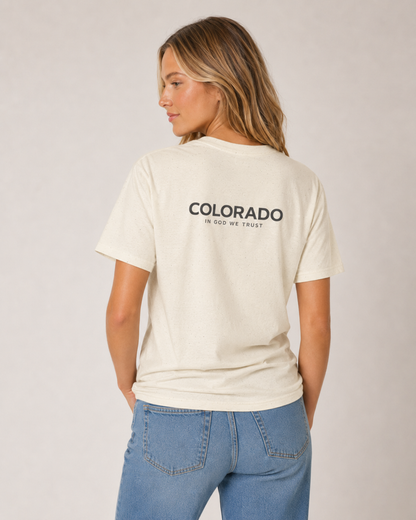 Colorado All State In God We Trust Unisex Everyday Tee