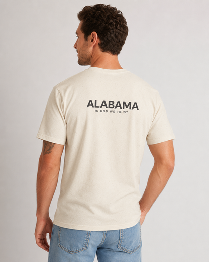 Alabama All State In God We Trust Unisex Everyday Tee