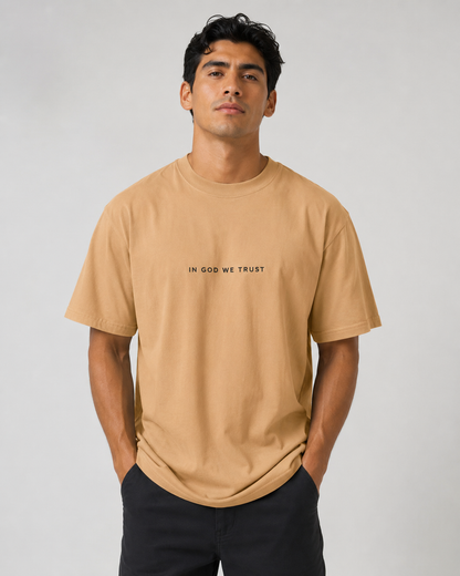 North Carolina All State In God We Trust Unisex Max Heavyweight Short Sleeve