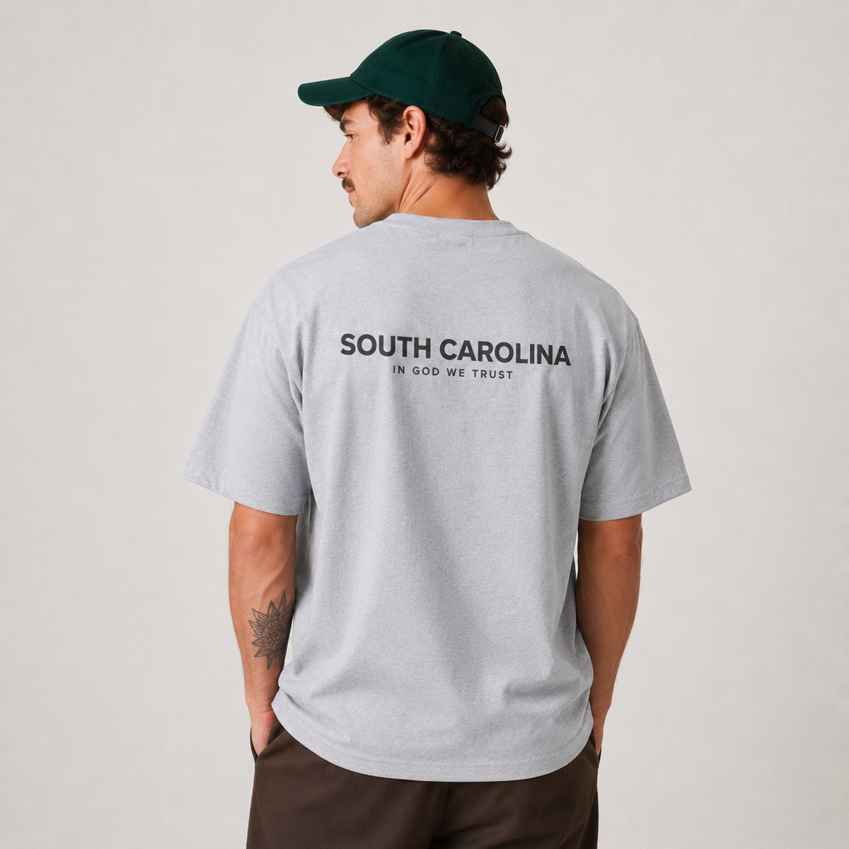 South Carolina All State In God We Trust Unisex Max Heavyweight Short Sleeve