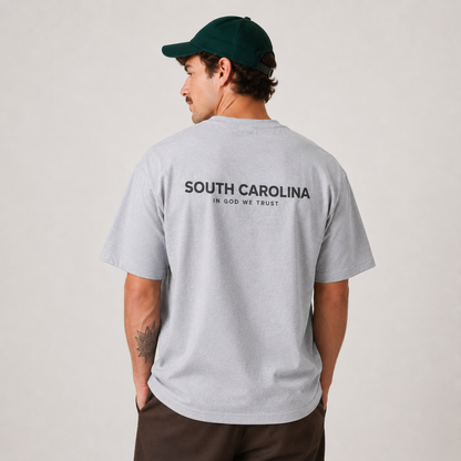 South Carolina All State In God We Trust Unisex Max Heavyweight Short Sleeve