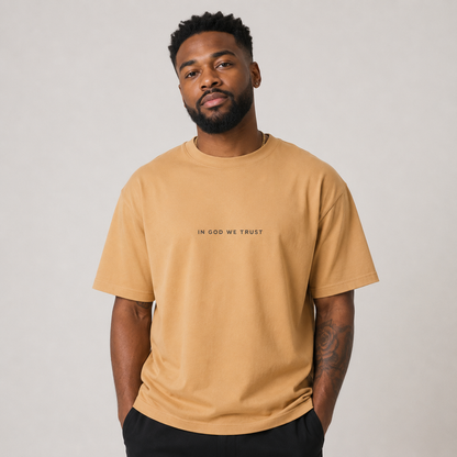 South Dakota All State In God We Trust Unisex Max Heavyweight Short Sleeve