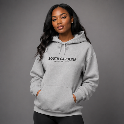South Carolina All State In God We Trust Unisex Hooded Sweatshirt