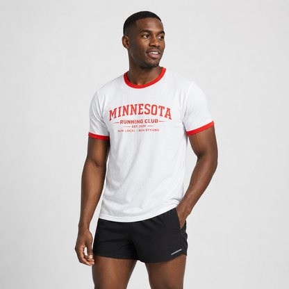 Minnesota Running Club 2026 All State Men's Staple Ringer Tee