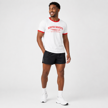 South Dakota Running Club 2026 All State Men's Staple Ringer Tee