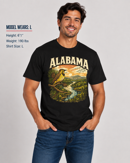 Alabama Wildlife Unisex Softstyle T Shirt State Pride Graphic Tee Collections FS03