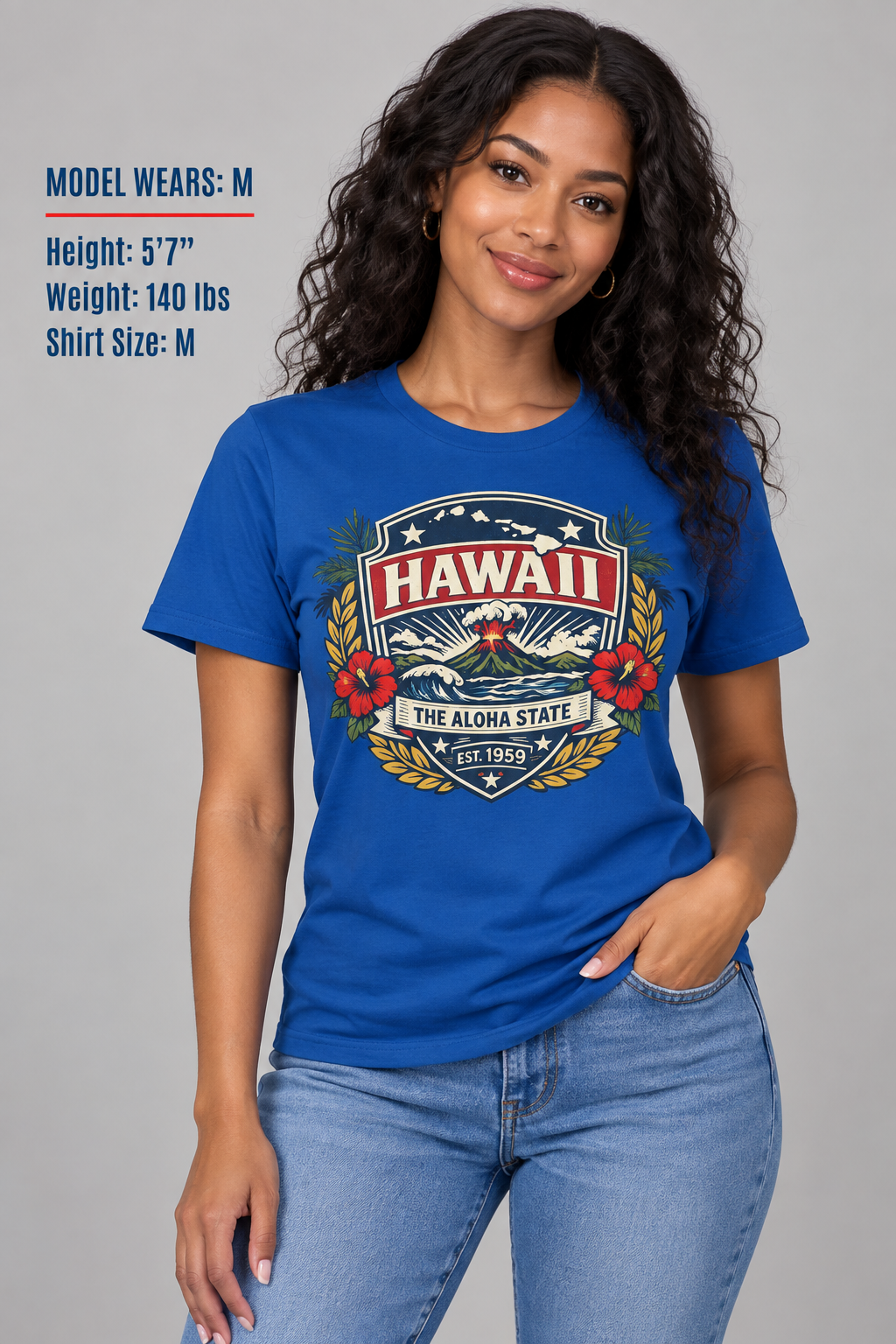 Hawaii Heritage Badge Unisex Softstyle T Shirt State Pride Graphic Tee Collections FS03