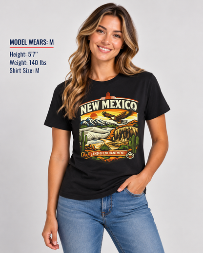 New Mexico Land of Enchantment Adventure Unisex Softstyle T Shirt State Pride Graphic Tee Collections FS03