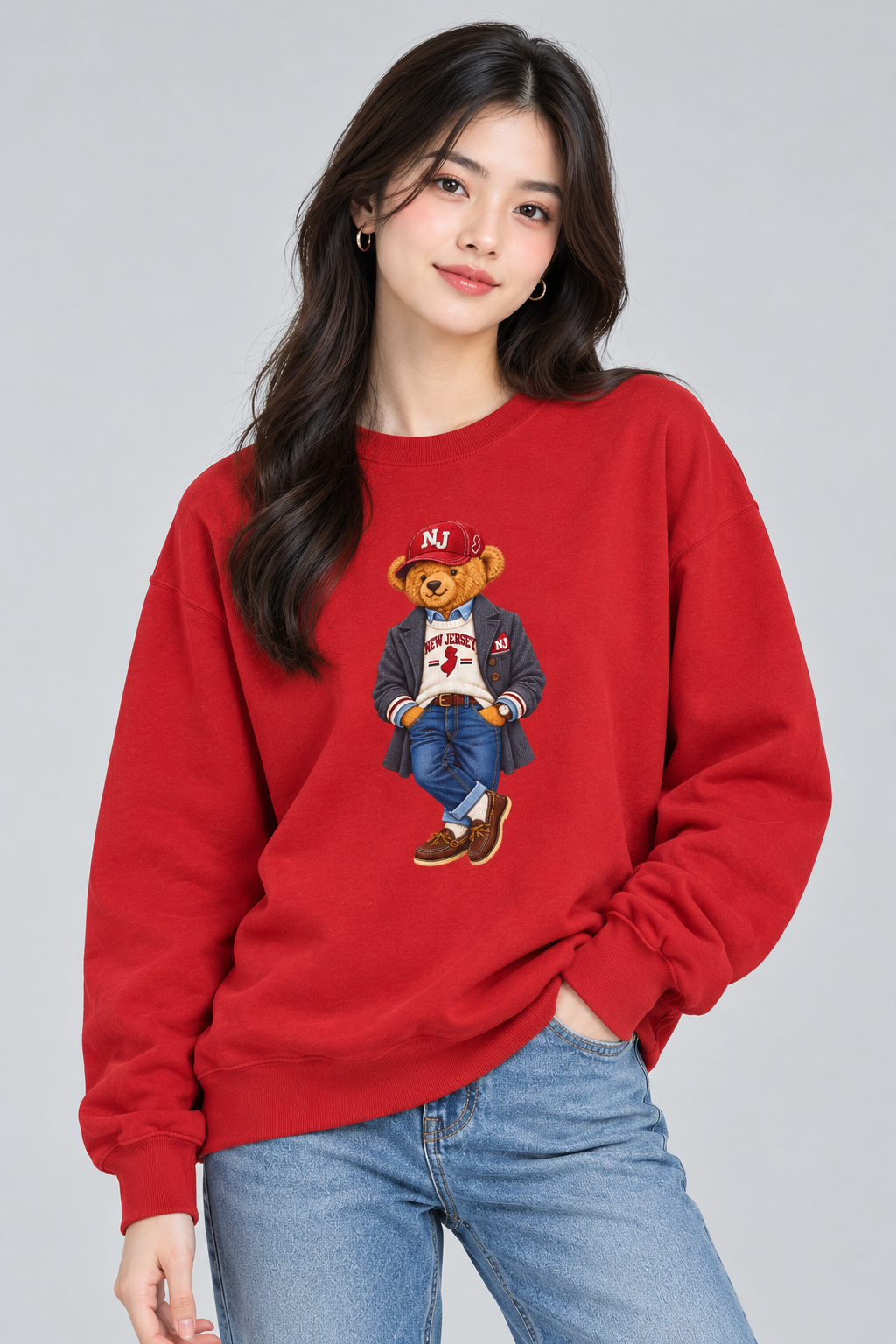 New Jersey - Game Day Teddy Bear Sweatshirt