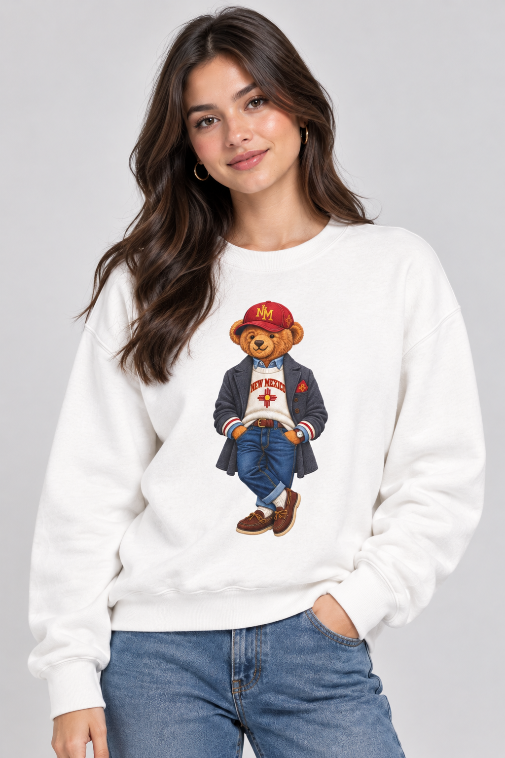 New Mexico - Game Day Teddy Bear Sweatshirt