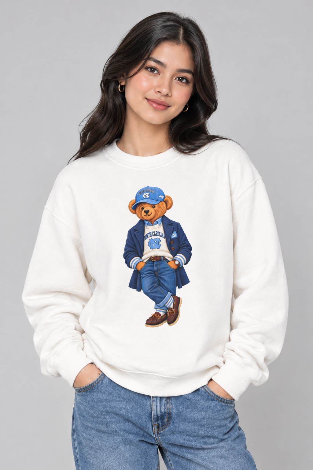 North Carolina - Game Day Teddy Bear Sweatshirt