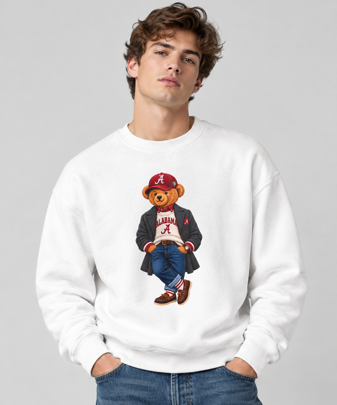 Alabama - Game Day Teddy Bear Sweatshirt