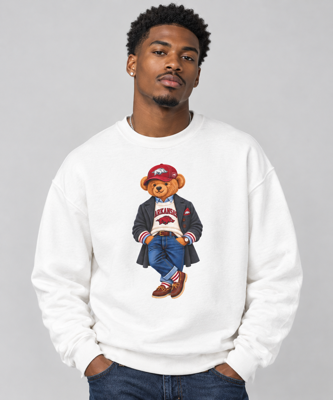 Arkansas - Game Day Teddy Bear Sweatshirt