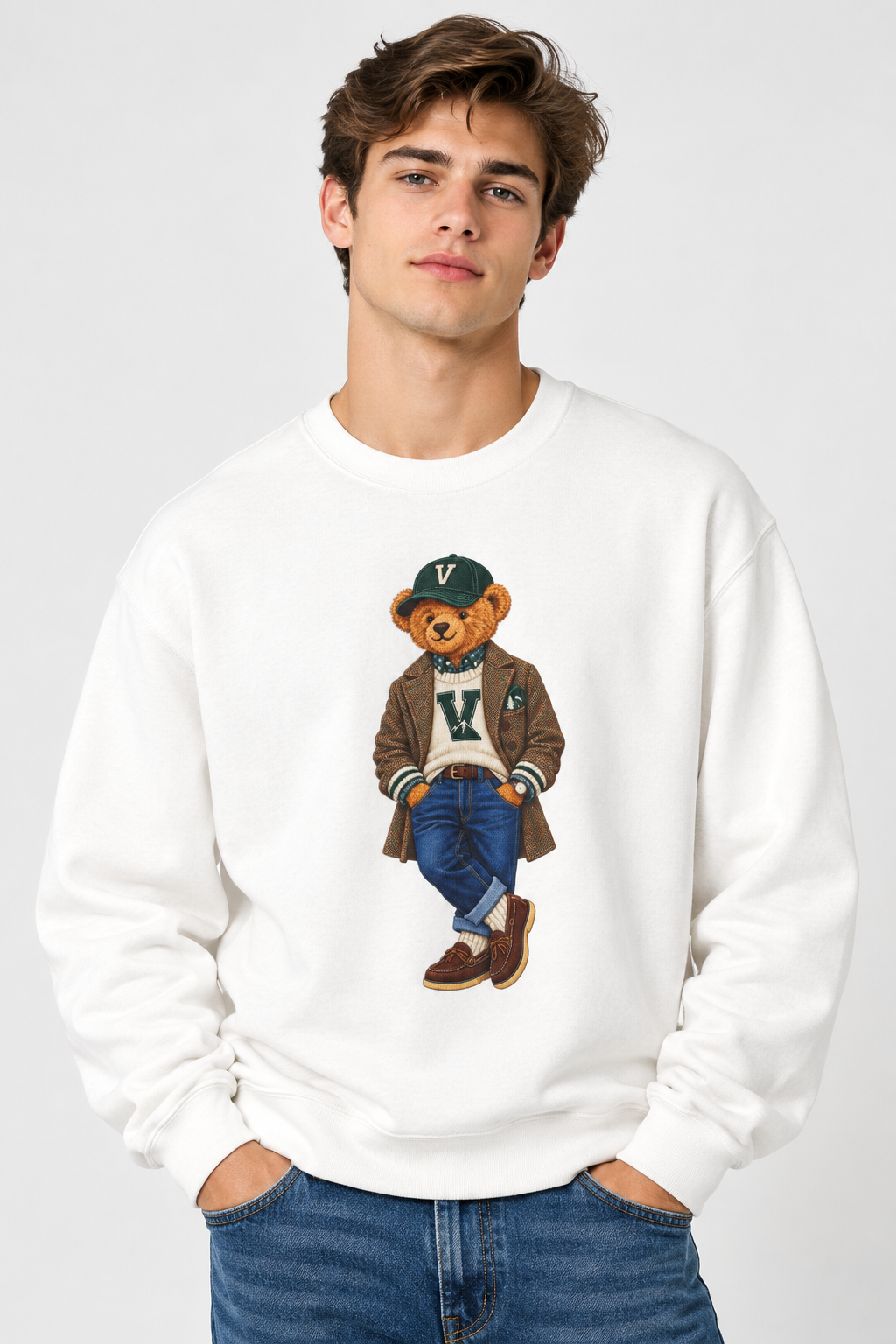 Vermont - Game Day Teddy Bear Sweatshirt