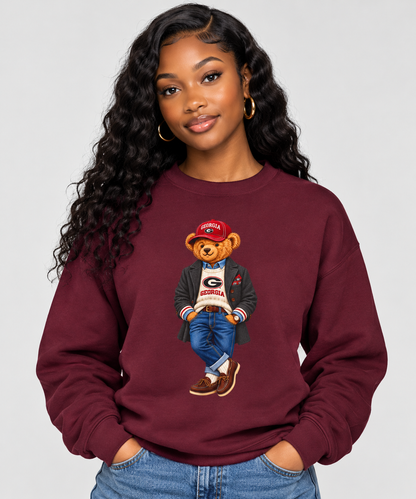 Georgia - Game Day Teddy Bear Sweatshirt